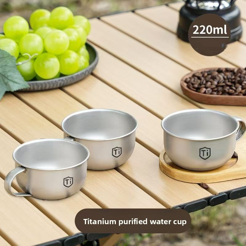 Outdoor Coffee Equipment - MINI Camping Water Cup Portable Tea