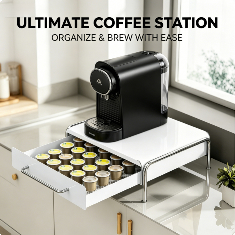 Coffee Equipment Bag - Space Saving Coffee Capsule Pod Holder