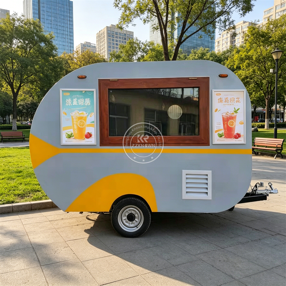 Equipment Of Coffee Shop - Concession Food Truck Mobile Coffee Tacos
