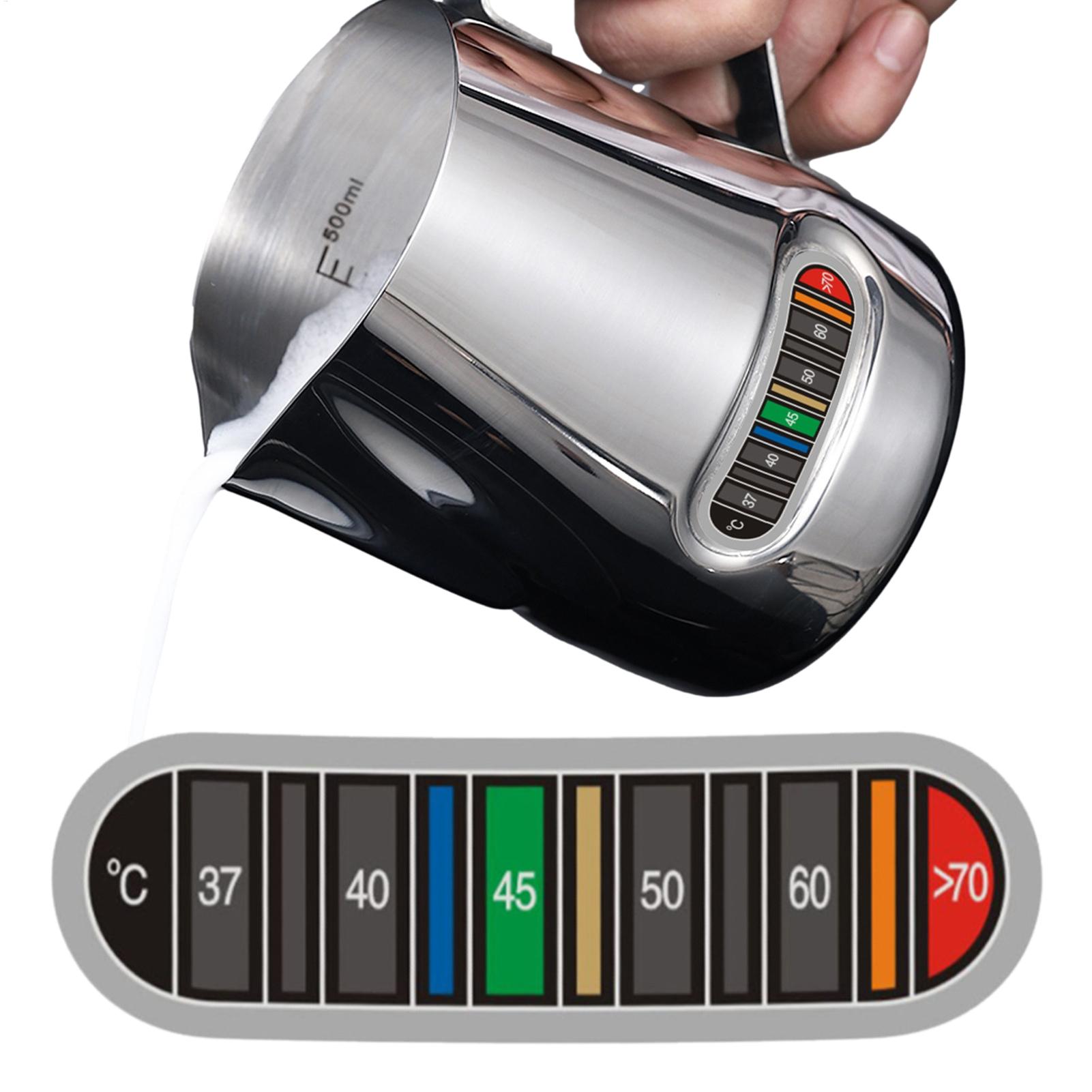 Temperature Strip Thermometer - Temperature Display Stickers Thermometers Strips Coffee