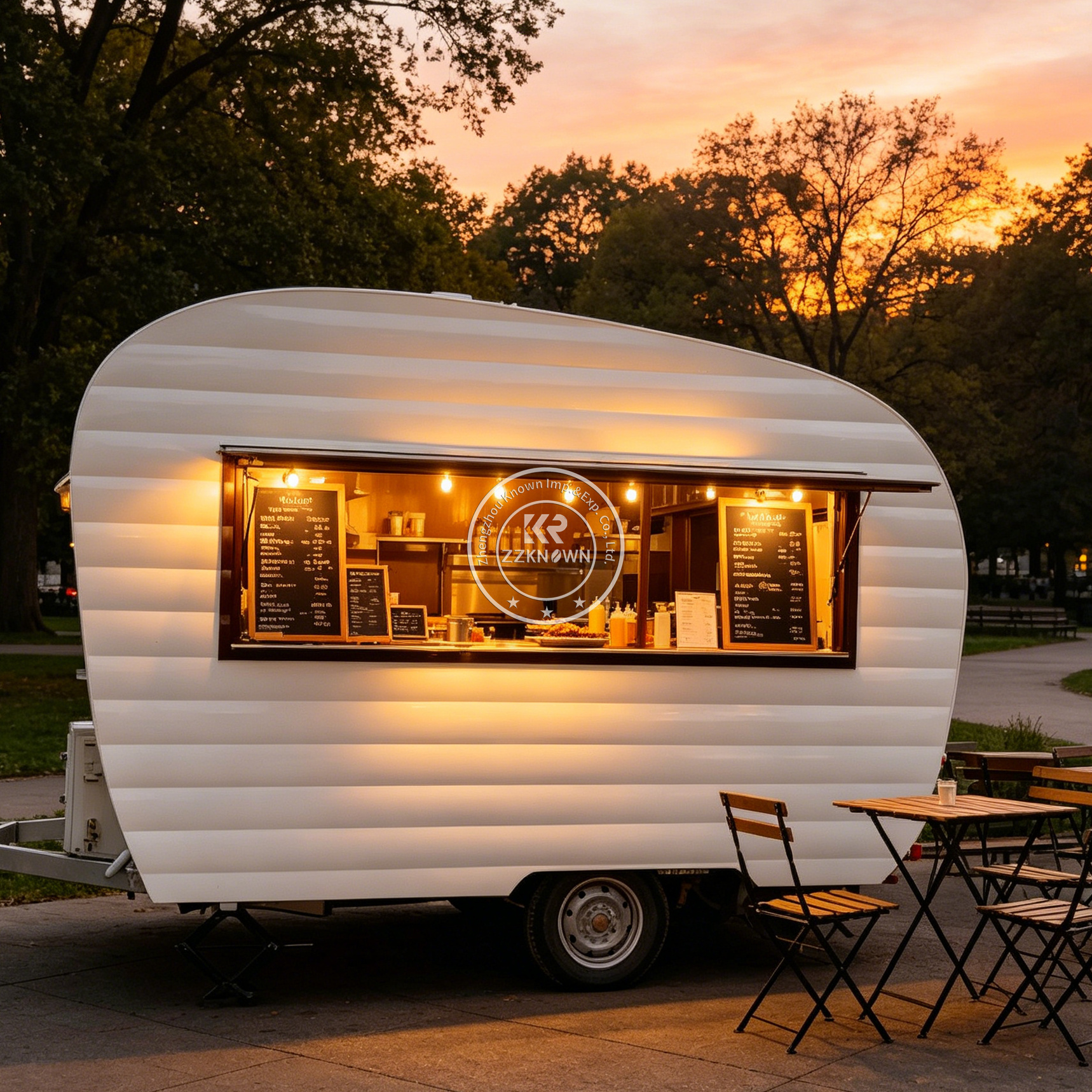Equipment Of Coffee Shop - Concession Food Truck Street Ice Cream