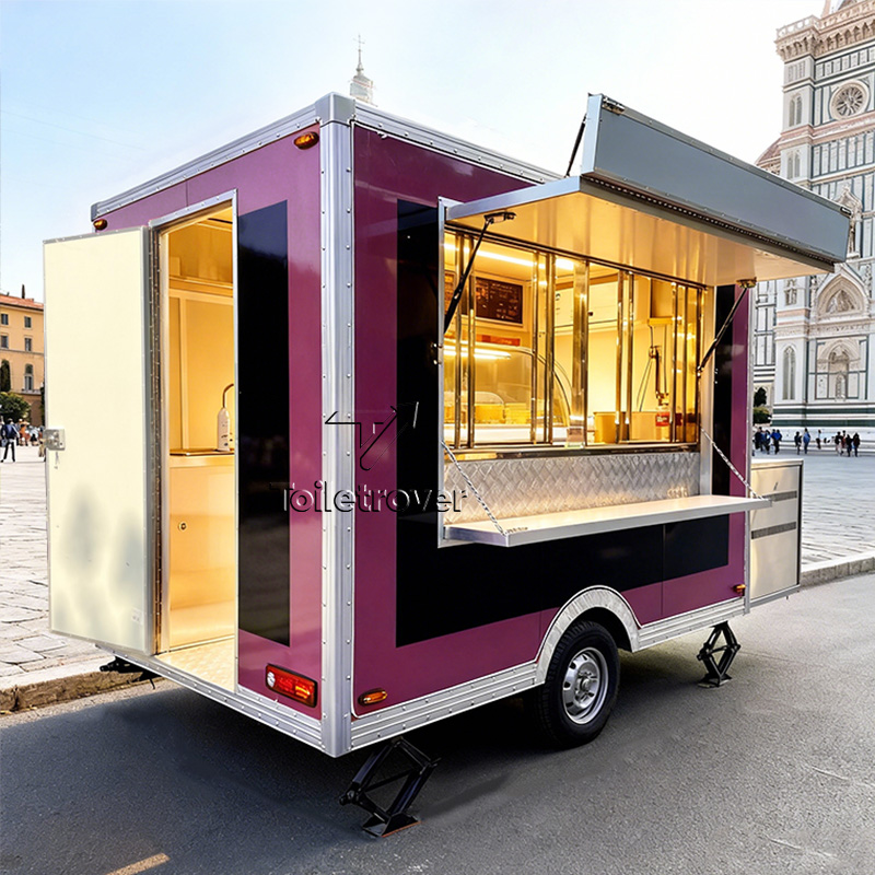 Outdoor Coffee Equipment - Outdoor Mobile Food Truck Trailer Fully
