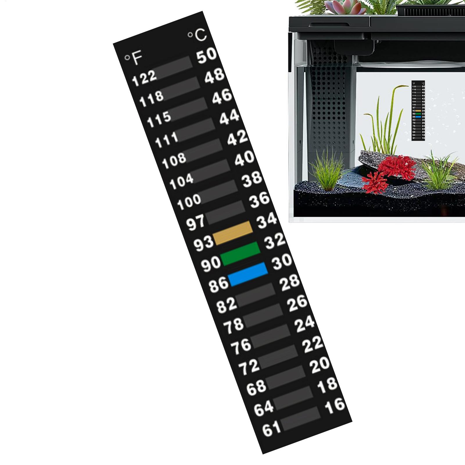 Stick On Temperature Strip LCD - Temperature Strip Thermometer のレビューと価格