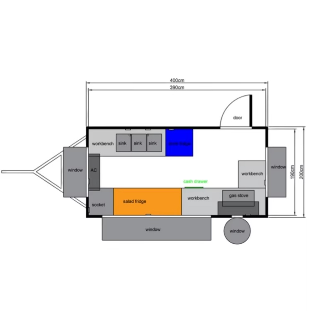 Concession Food Truck Trailer  - Coffee Equipment Stores のレビューと価格