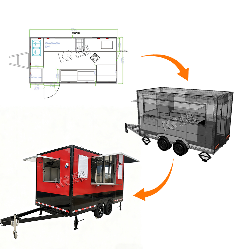 Customized Fast Food Truck Ful - Coffee Equipment For Sale のレビューと価格