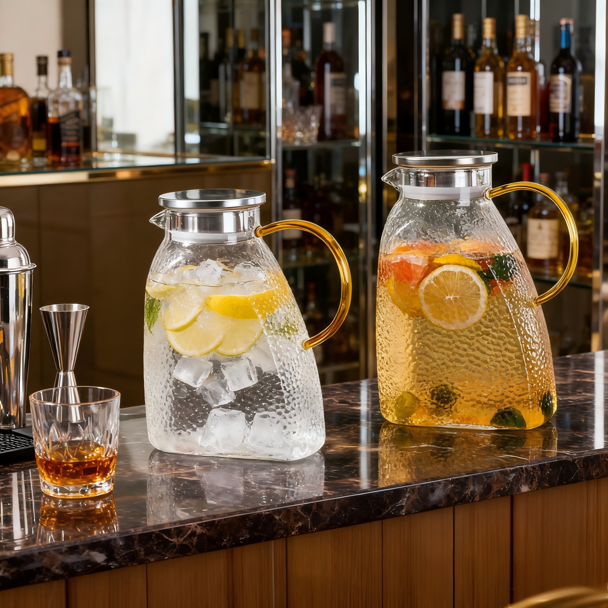 2pcs Glass Carafe with Lid And - Coffee Equipment China のレビューと価格