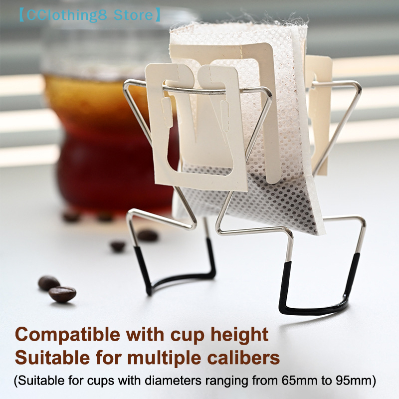 Cafe Drip Bag Holder Stainless - Coffee Equipment Bag のレビューと価格
