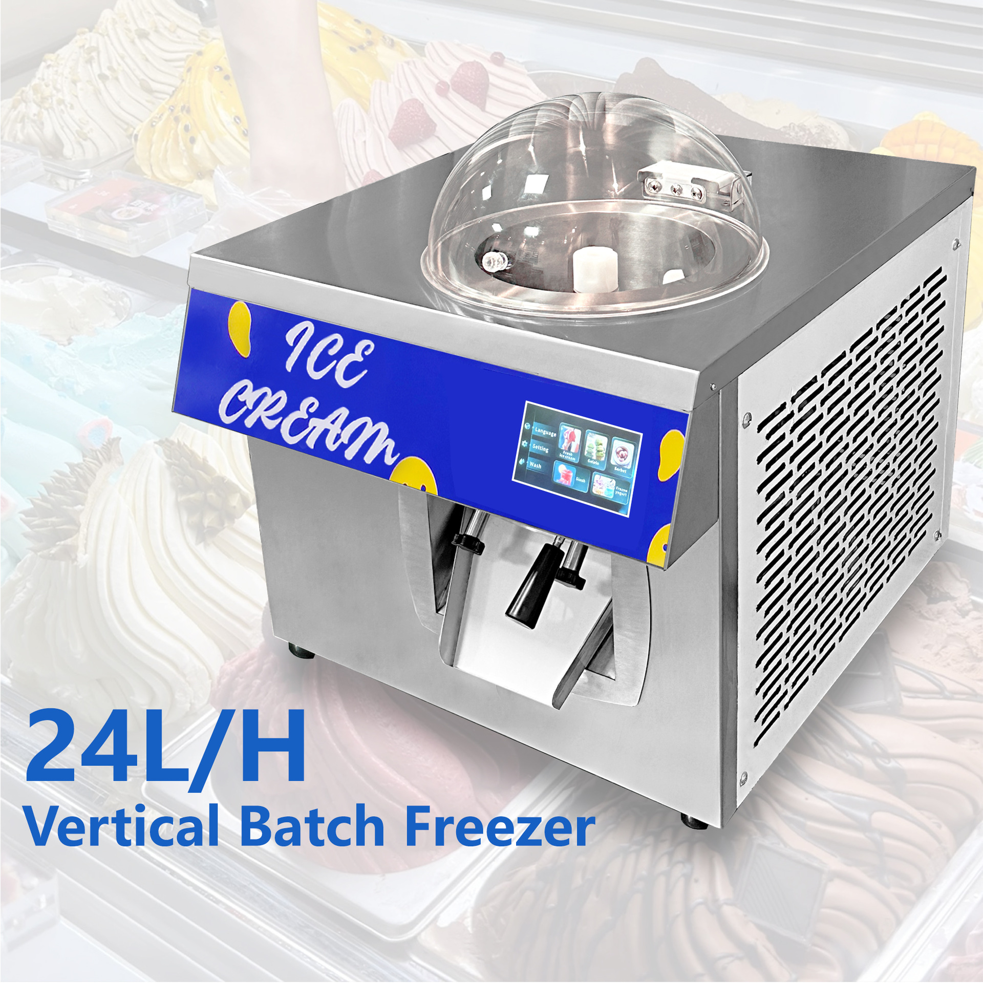 24L/H Ice Cream Machine, Coffe - Equipment Of Coffee Shop のレビューと価格
