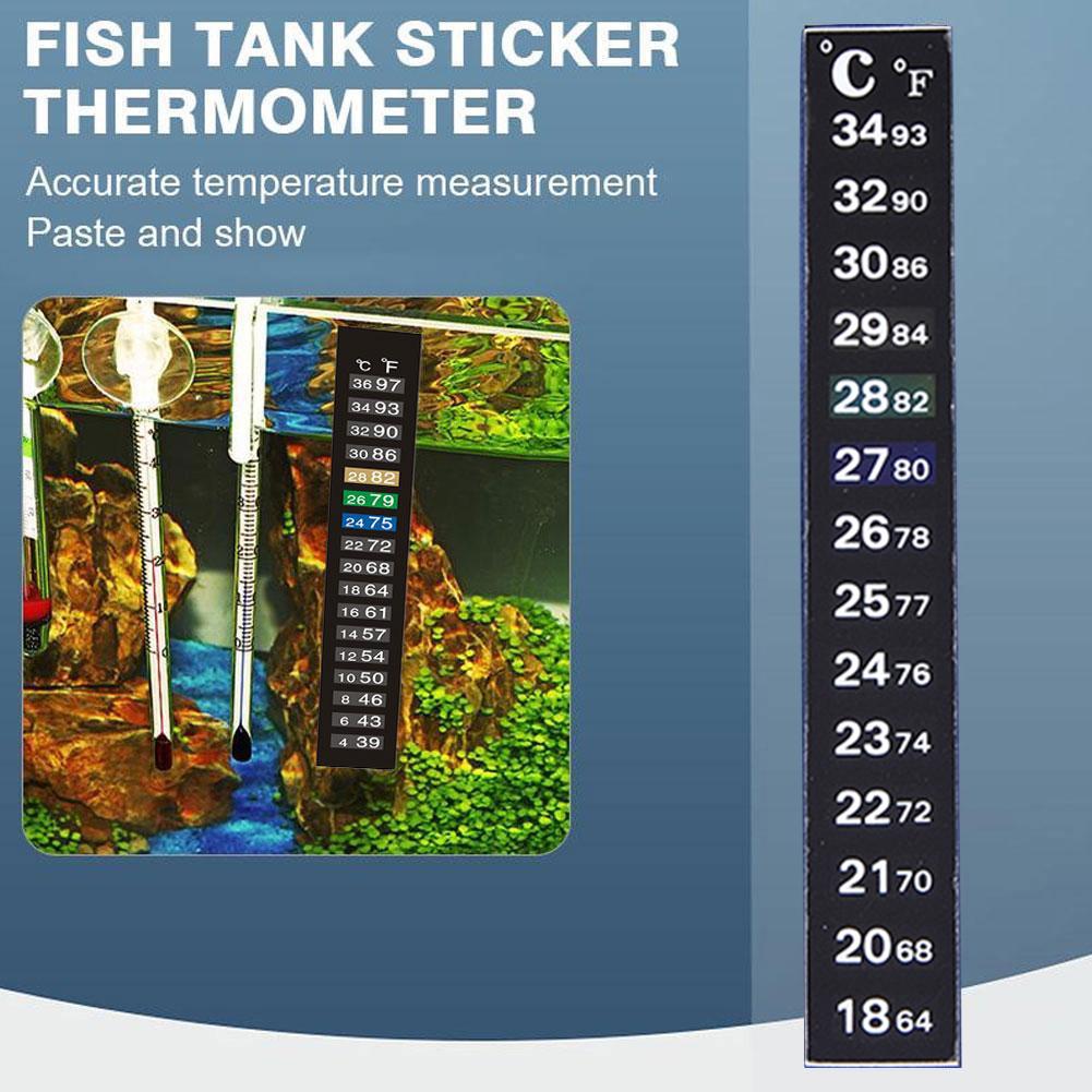 1pcs Digital Aquarium Home Sti - Temperature Strip Thermometer のレビューと価格