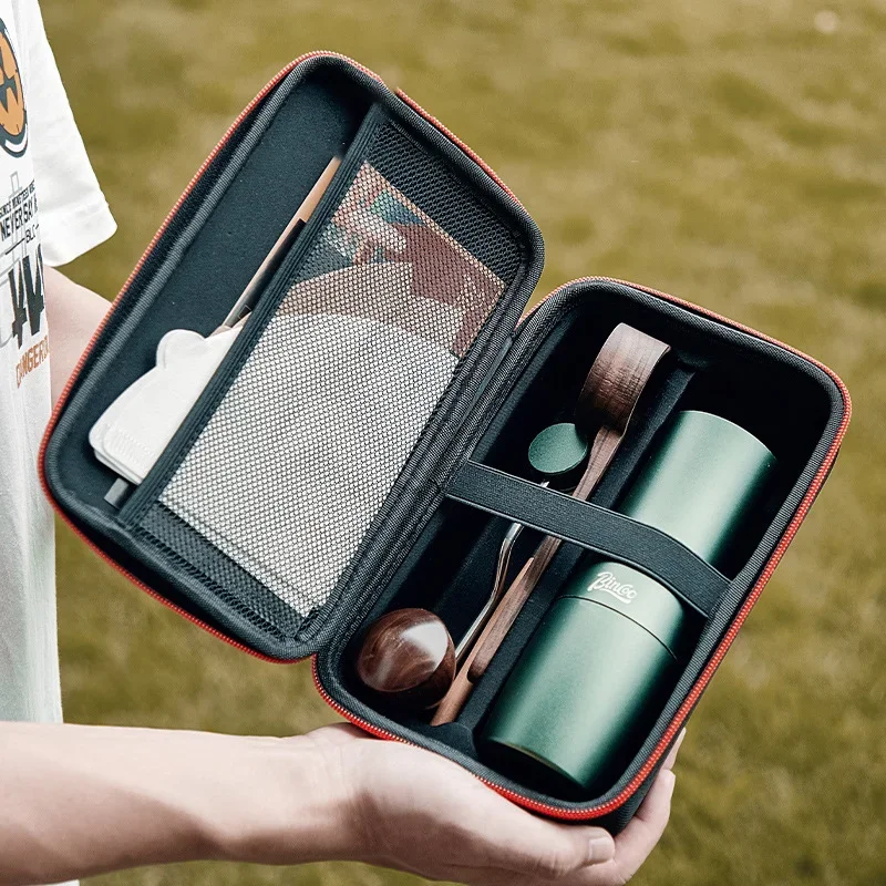 Portable Hand-shaking Bean Gri - Coffee Equipment Bag のレビューと価格