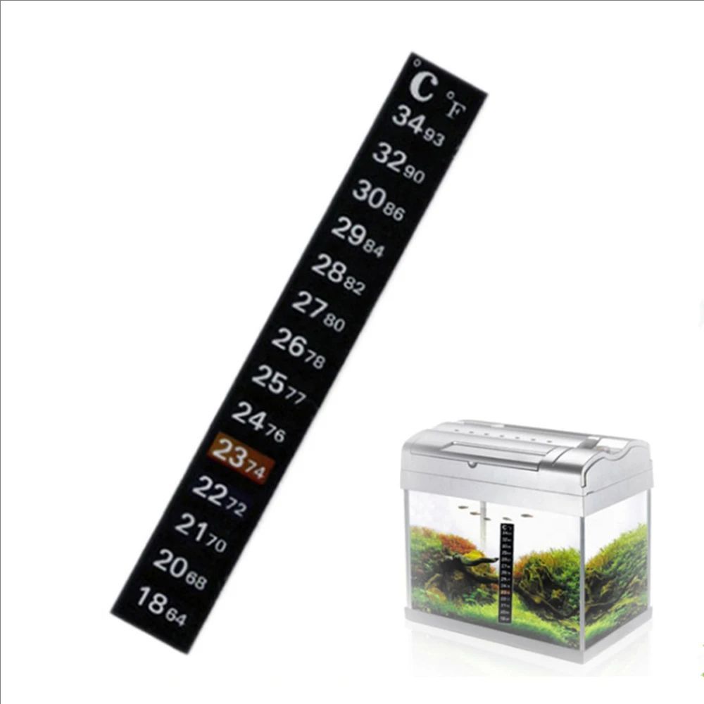 5Pcs/10Pcs Aquarium Fish Tank  - Temperature Strip Thermometer のレビューと価格