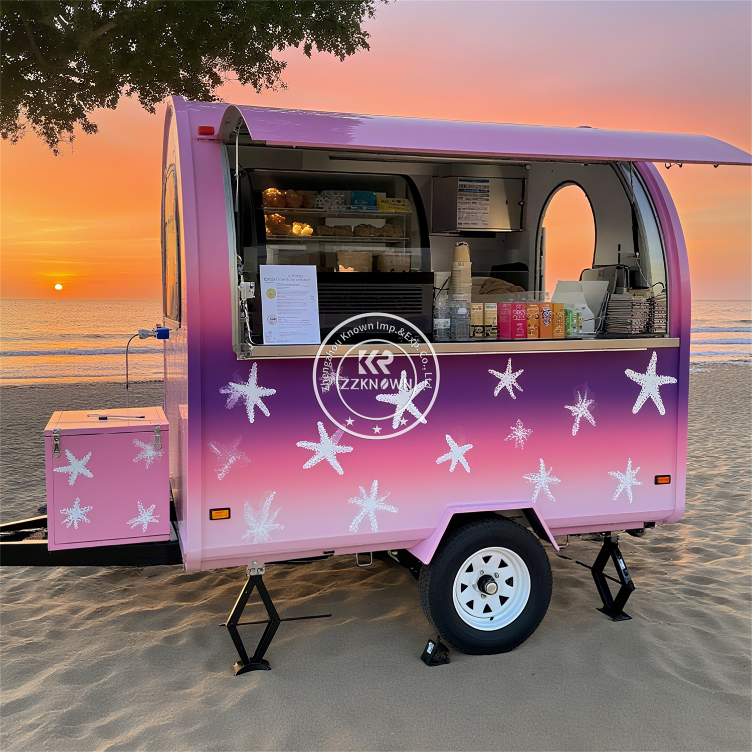 China Food Trailers Fully Equi - Coffee Equipment China のレビューと価格