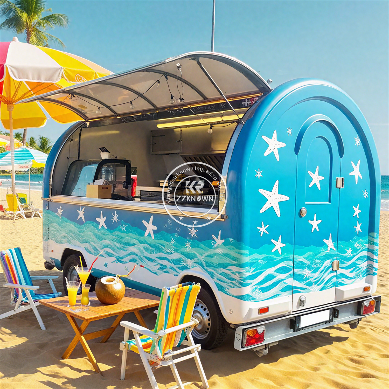 China Food Trailers Fully Equi - Coffee Equipment China のレビューと価格
