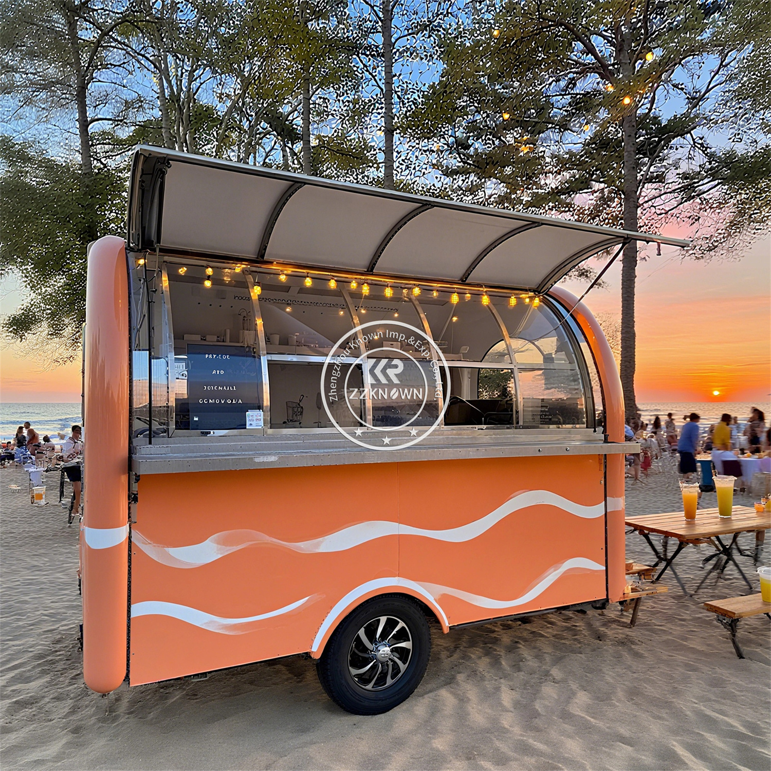 China Food Trailers Fully Equi - Coffee Equipment China のレビューと価格