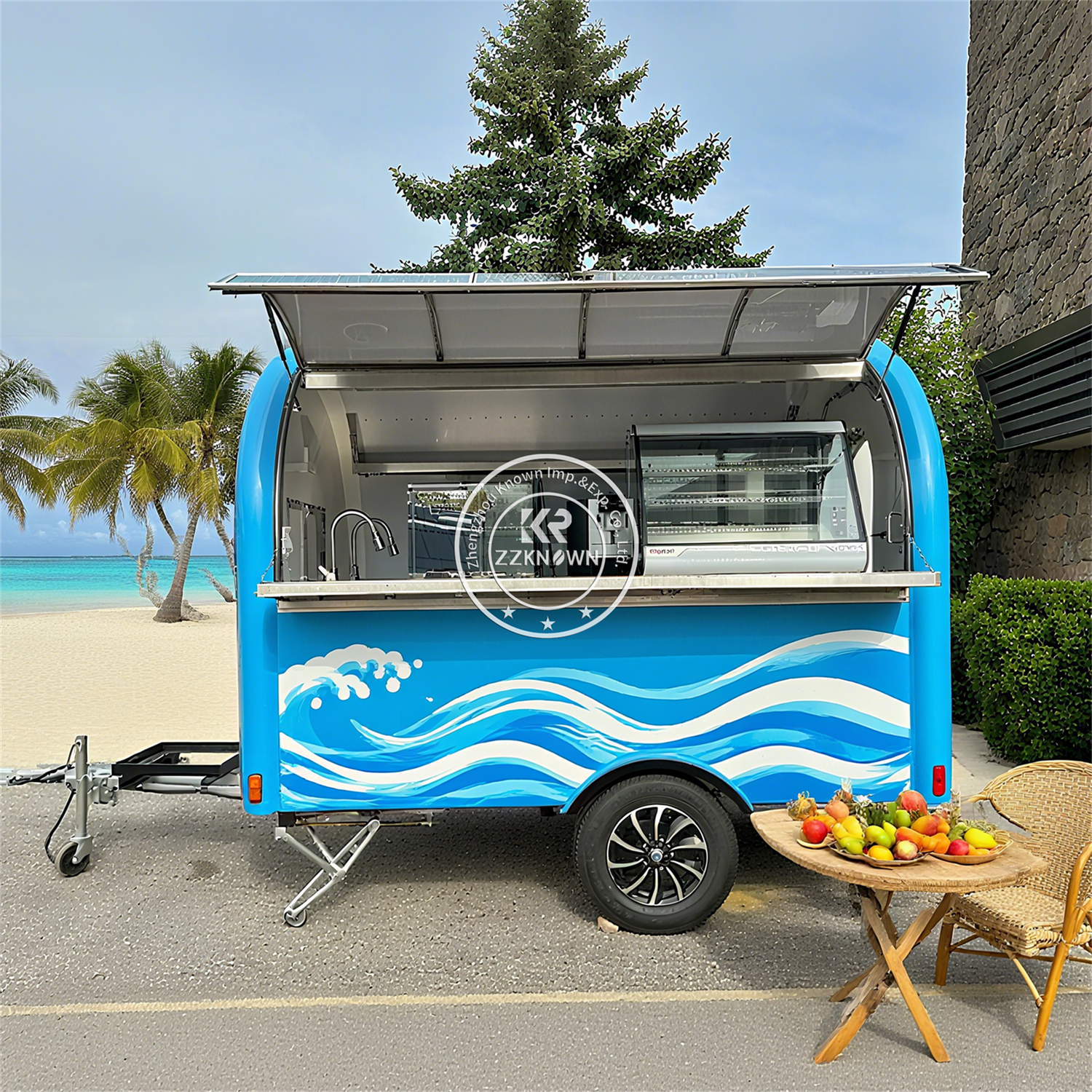 China Food Trailers Fully Equi - Coffee Equipment China のレビューと価格