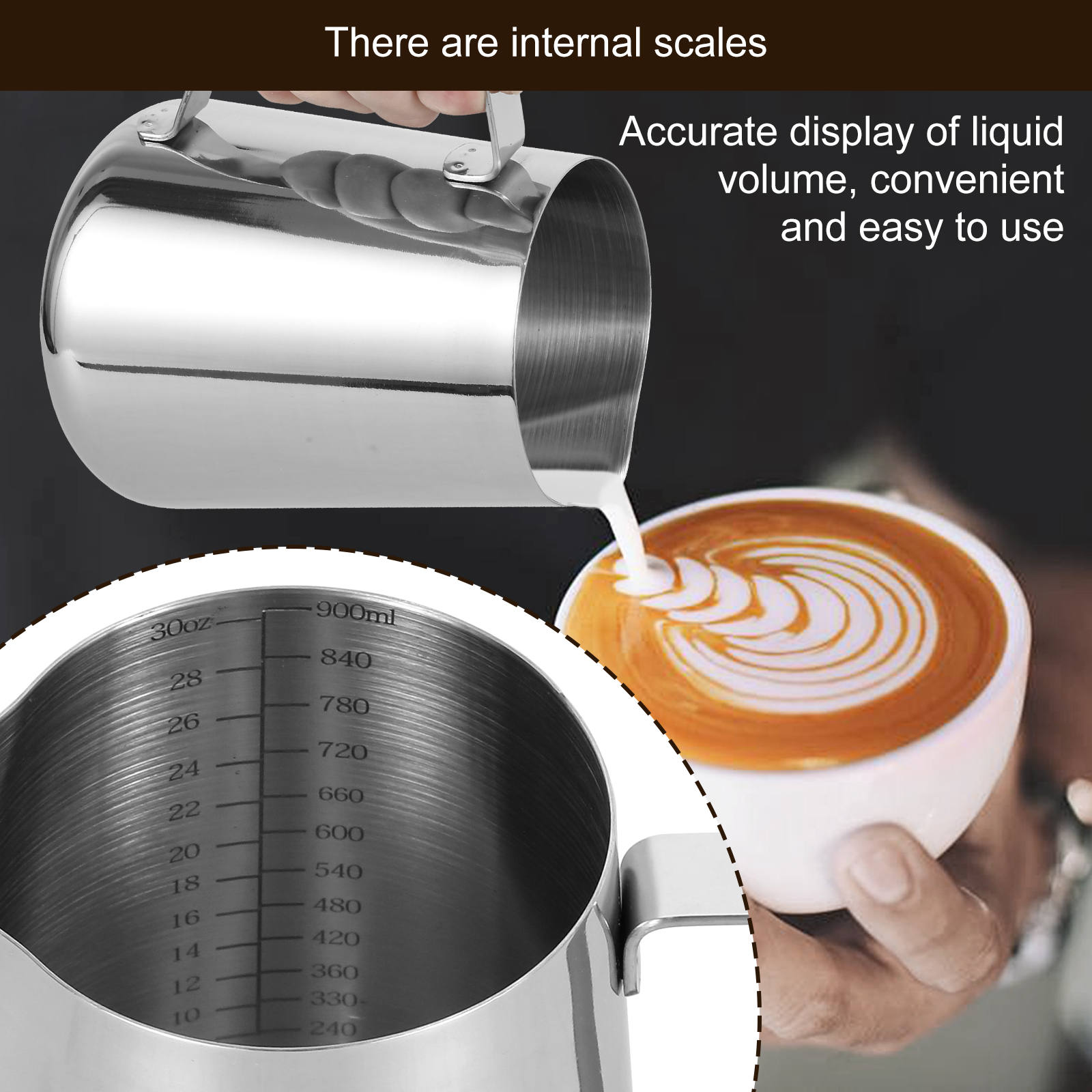 Milk Frothing Pitcher Kit Vers - Milk Steaming Pitcher のレビューと価格