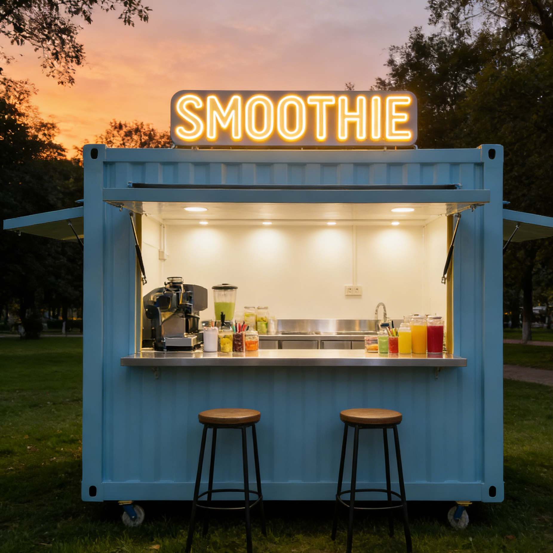 Modern Container Bar Container - Equipment Of Coffee Shop のレビューと価格