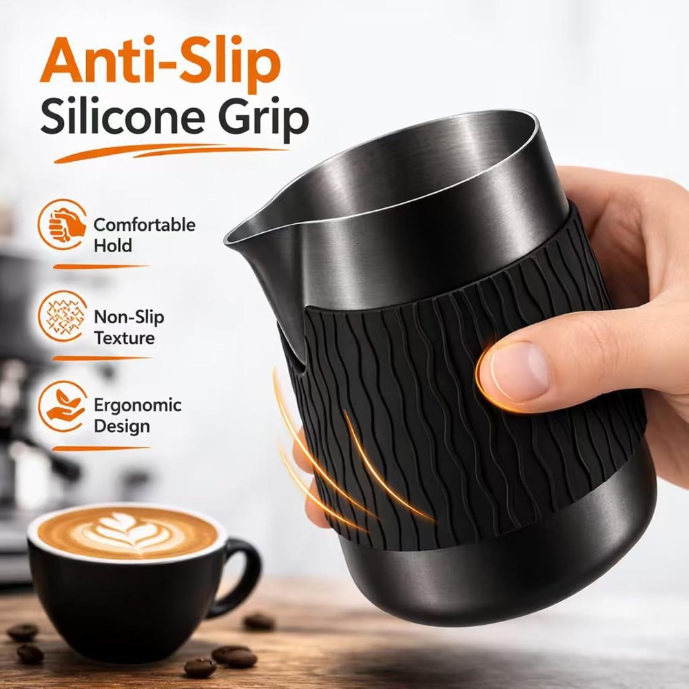 Espresso Milk Frothing Pitcher - Milk Steaming Pitcher のレビューと価格