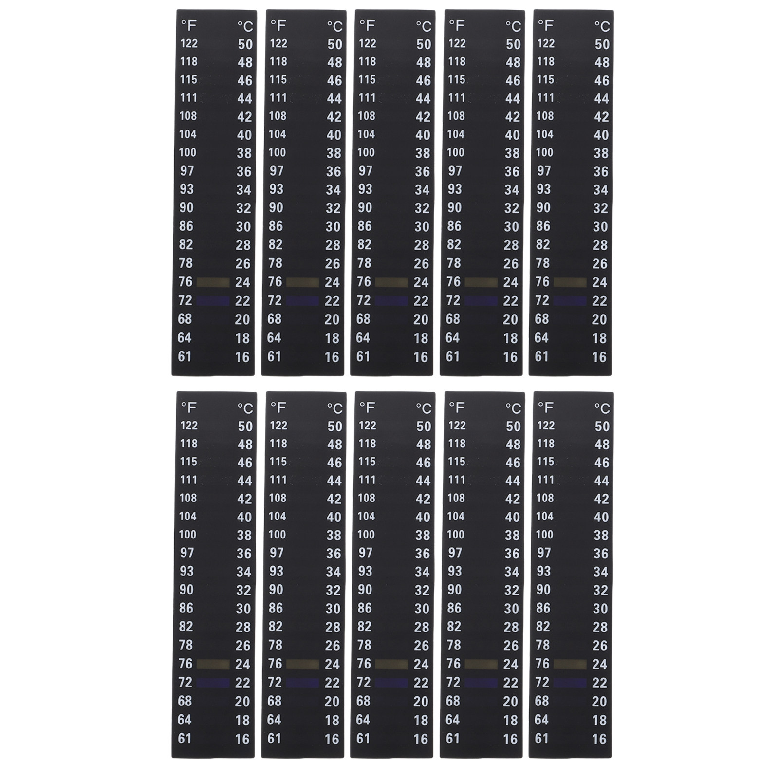 10Pcs Brewing Thermometer Stri - Temperature Strip Thermometer のレビューと価格