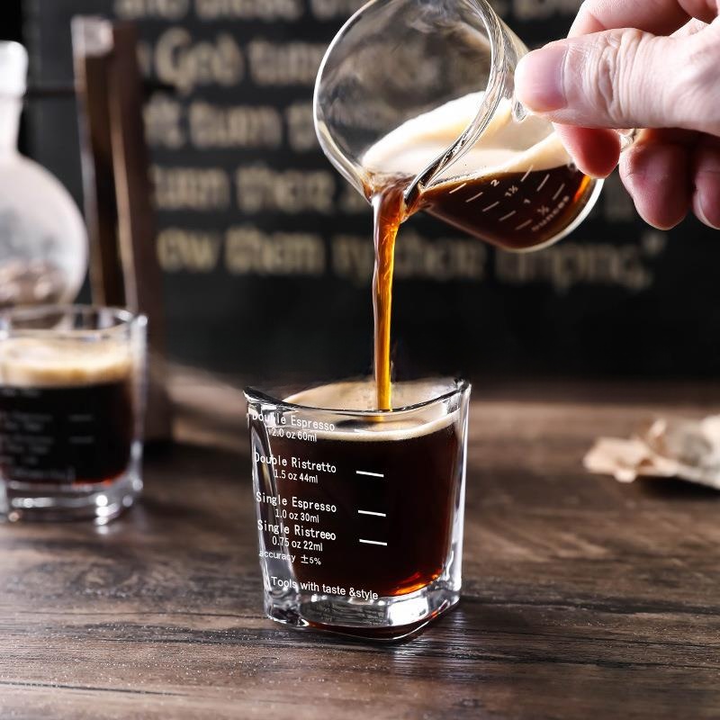 60ml 2oz Square Glass Vodka Sh - Coffee Equipment Brands のレビューと価格
