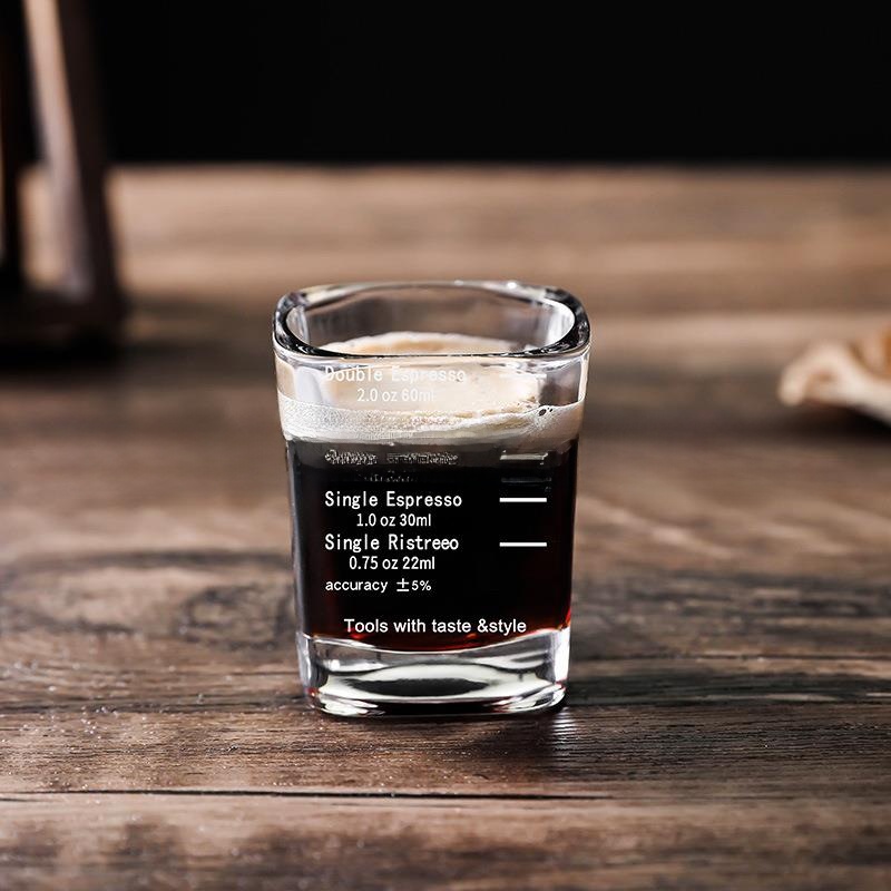 60ml 2oz Square Glass Vodka Sh - Coffee Equipment Brands のレビューと価格