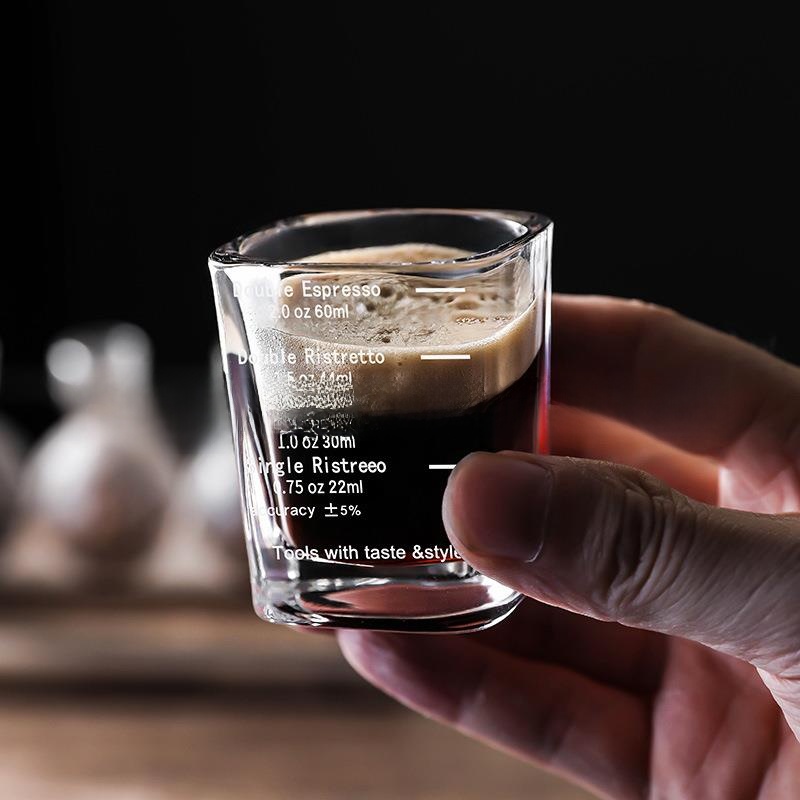 60ml 2oz Square Glass Vodka Sh - Coffee Equipment Brands のレビューと価格