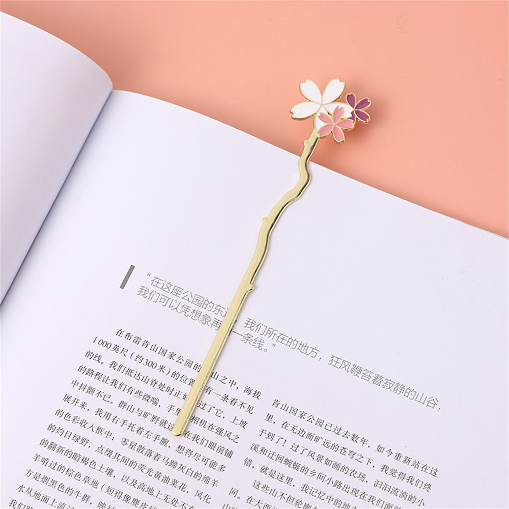 Metal Sakura Bookmark Creative - Coffee Shop Equipment のレビューと価格