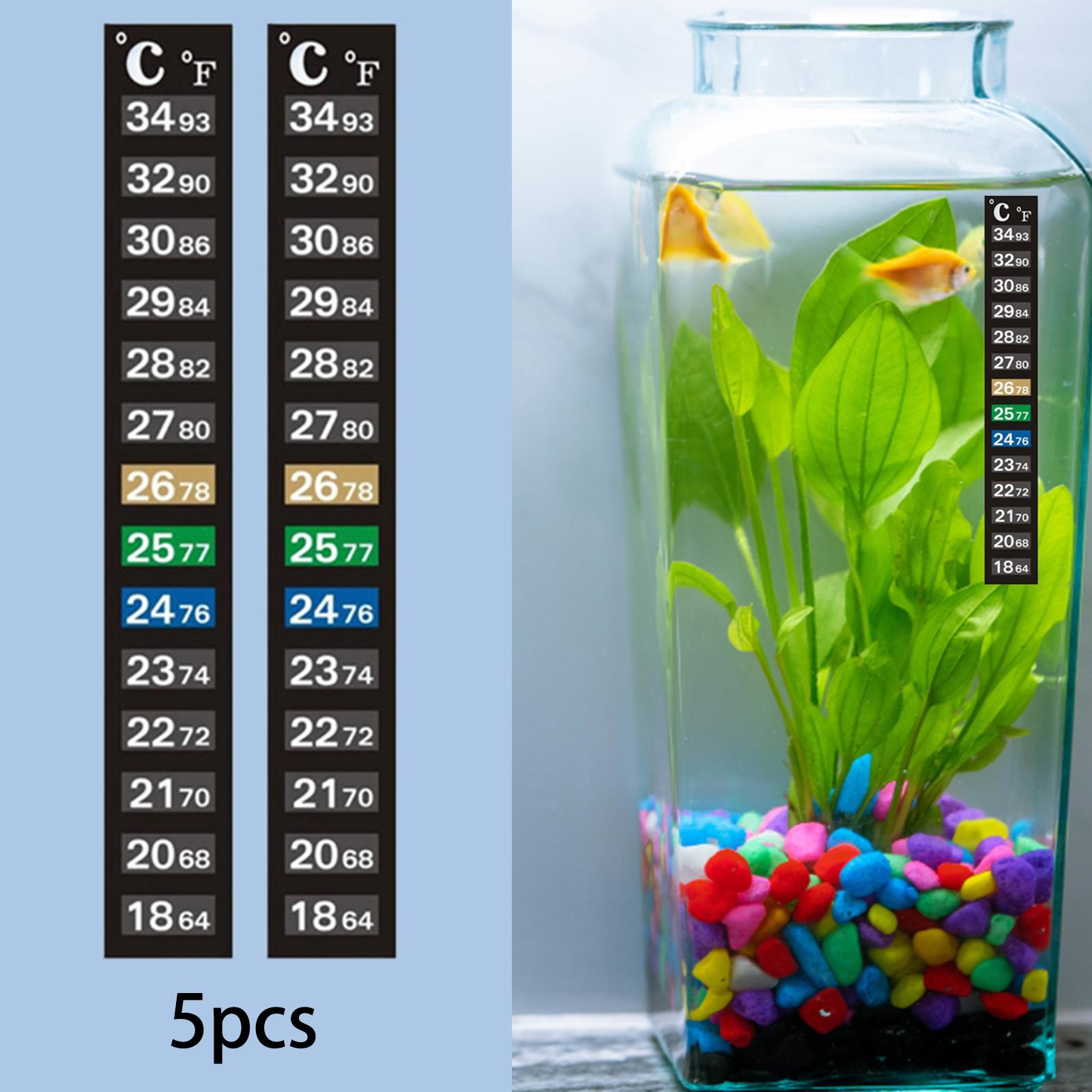 Aquarium Thermometer Strip Tem - Temperature Strip Thermometer のレビューと価格