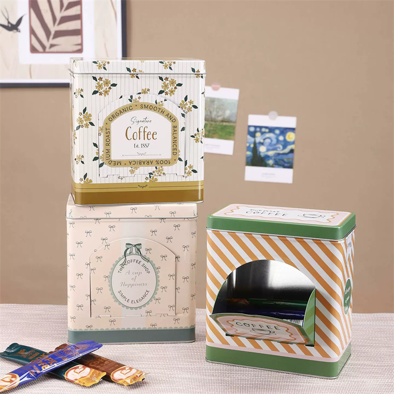 Flowers Square Metal Coffee Ti - Coffee Equipment Bag のレビューと価格