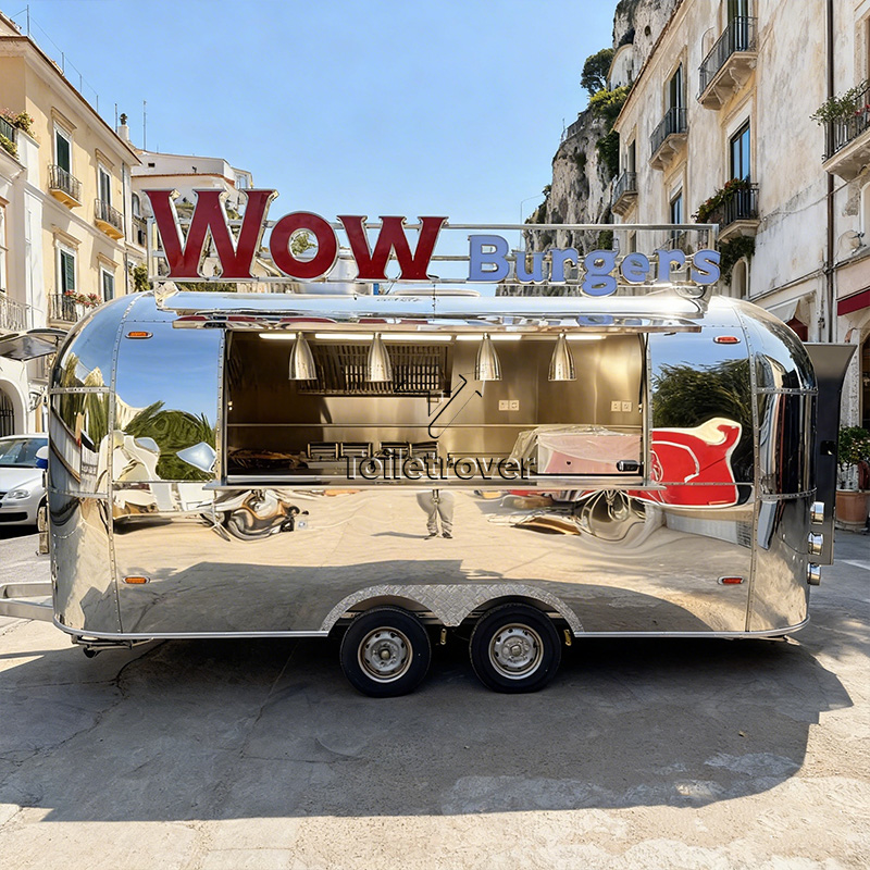 Stainless Steel Food Trailer F - Coffee Equipment China のレビューと価格