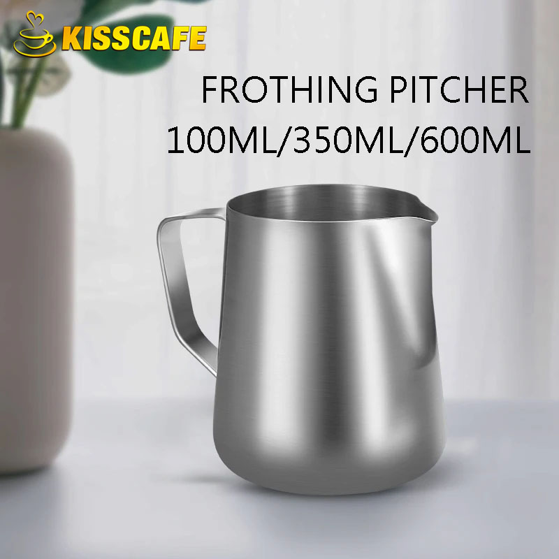 Milk Frother Jug Stainless Ste - Milk Steaming Pitcher のレビューと価格