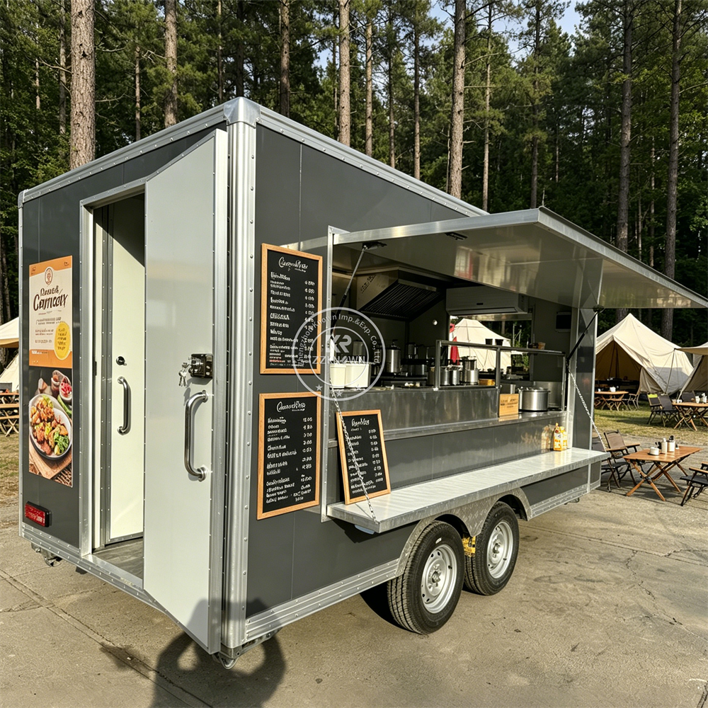 China Food Trailers Snack Trai - Coffee Equipment China のレビューと価格