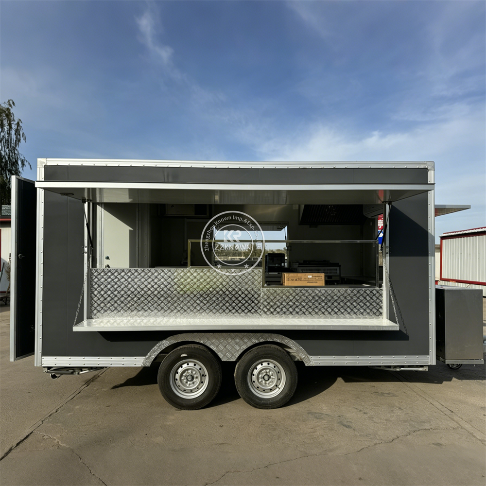 China Food Trailers Snack Trai - Coffee Equipment China のレビューと価格