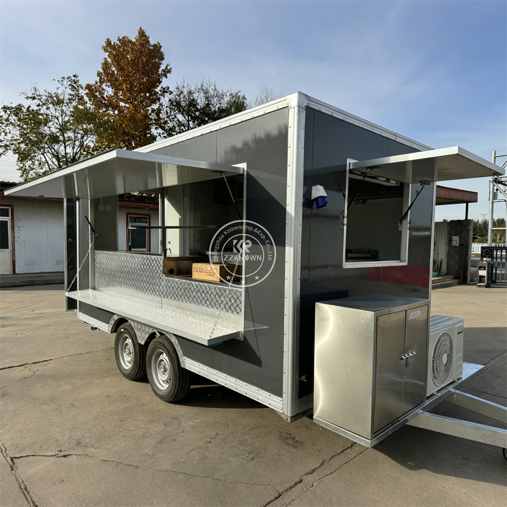 China Food Trailers Snack Trai - Coffee Equipment China のレビューと価格