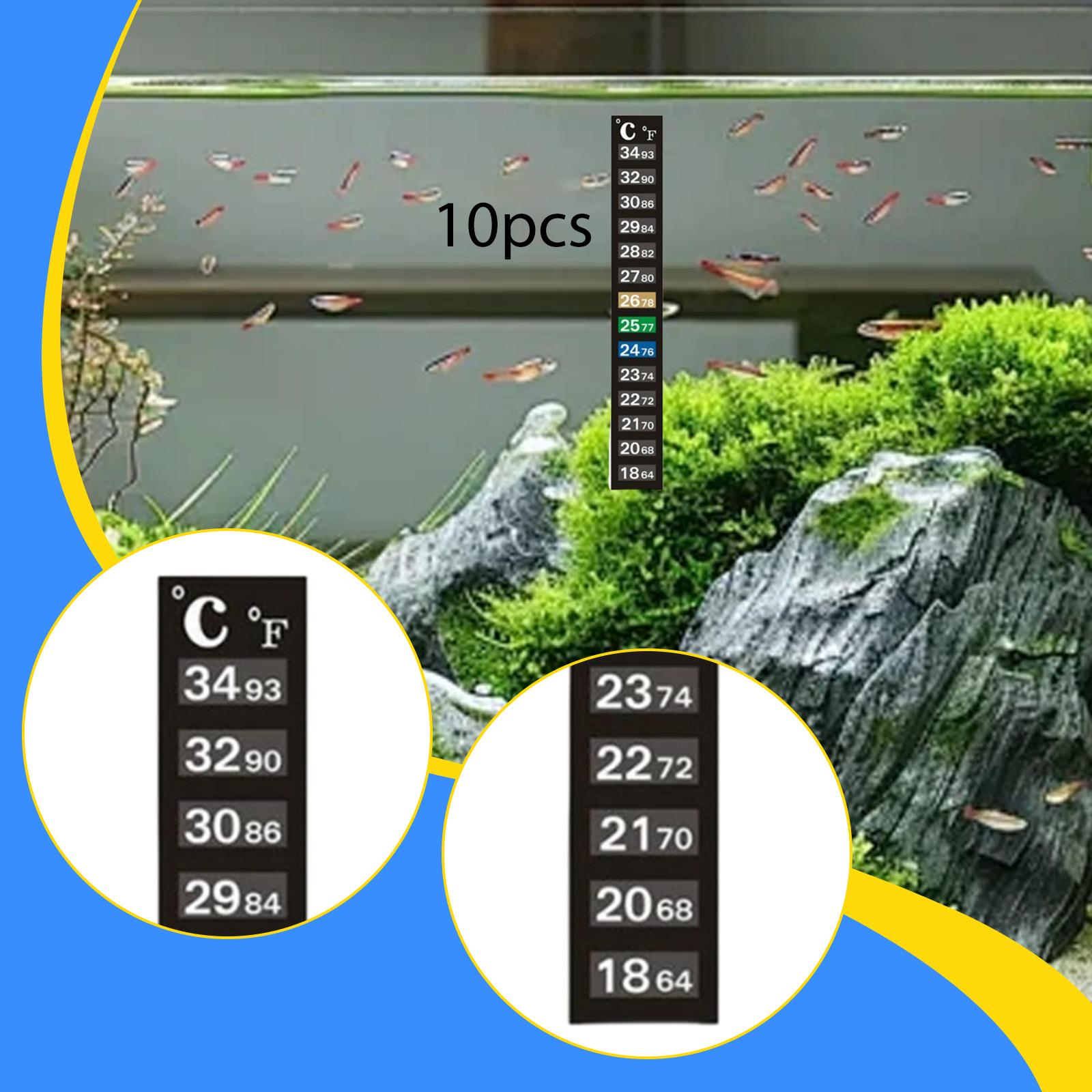 Aquarium Temperature Test Stri - Temperature Strip Thermometer のレビューと価格