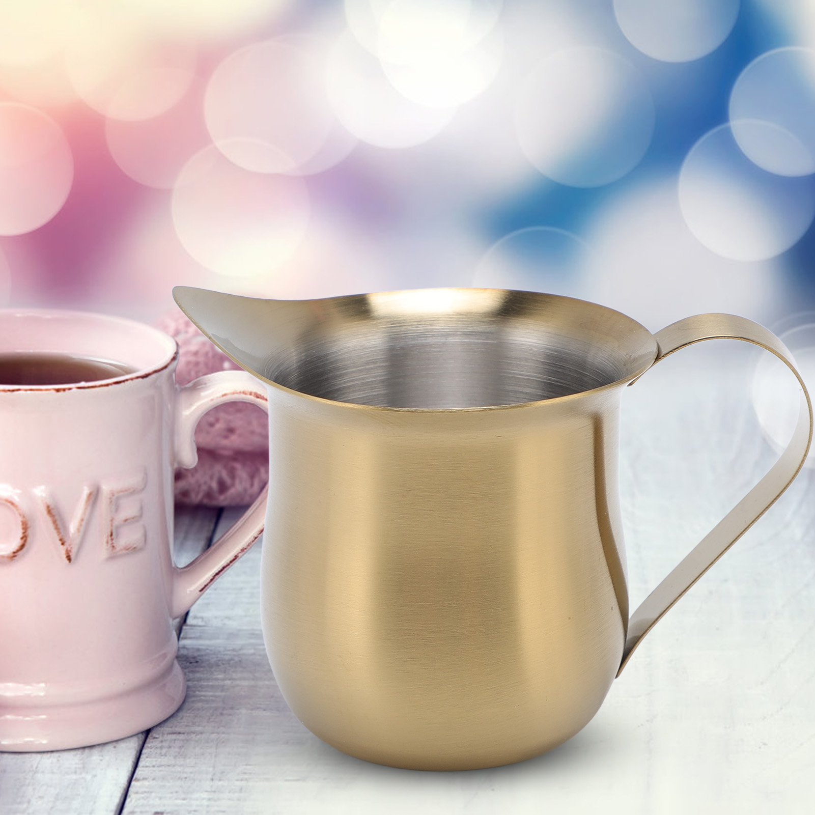 Stainless Steel Milk Frothing  - Milk Steaming Pitcher のレビューと価格