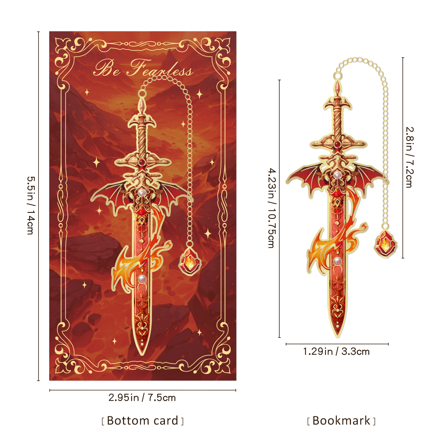 4pcs Fantasy Sword Bookmarks f - Coffee Shop Equipment のレビューと価格