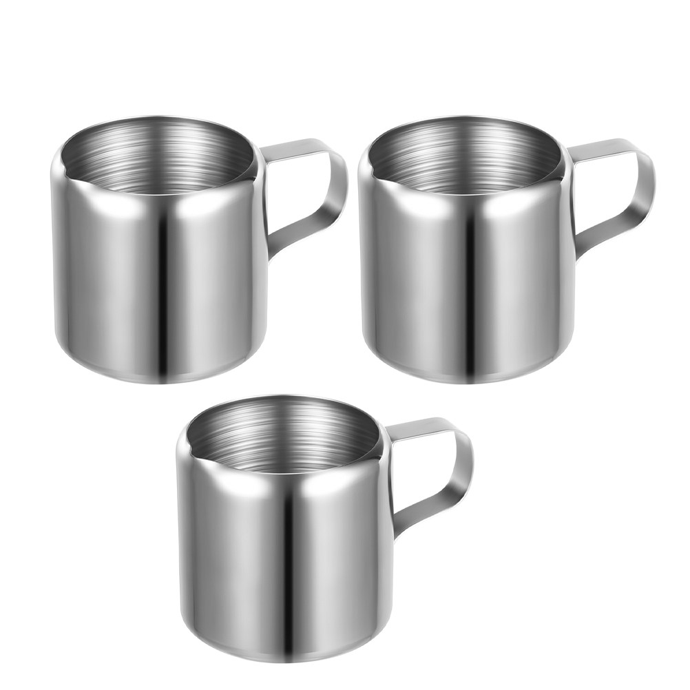 3Pcs Milk Frothing Cup Stainle - Milk Steaming Pitcher のレビューと価格