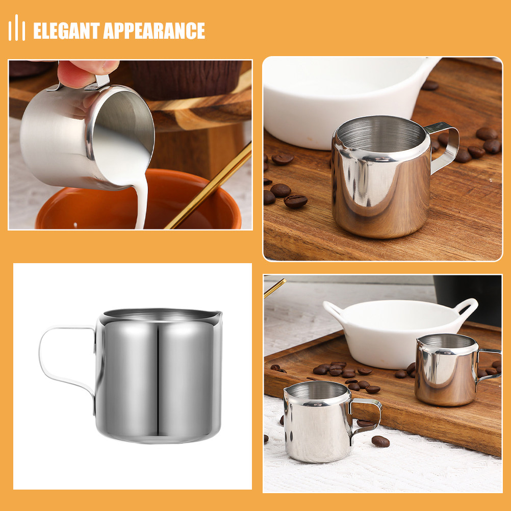 3Pcs Milk Frothing Cup Stainle - Milk Steaming Pitcher のレビューと価格